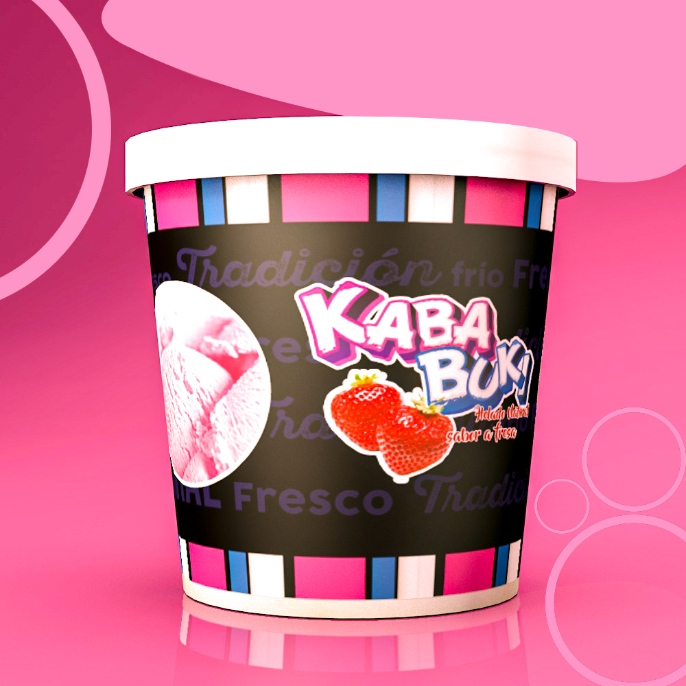 Helados con leche